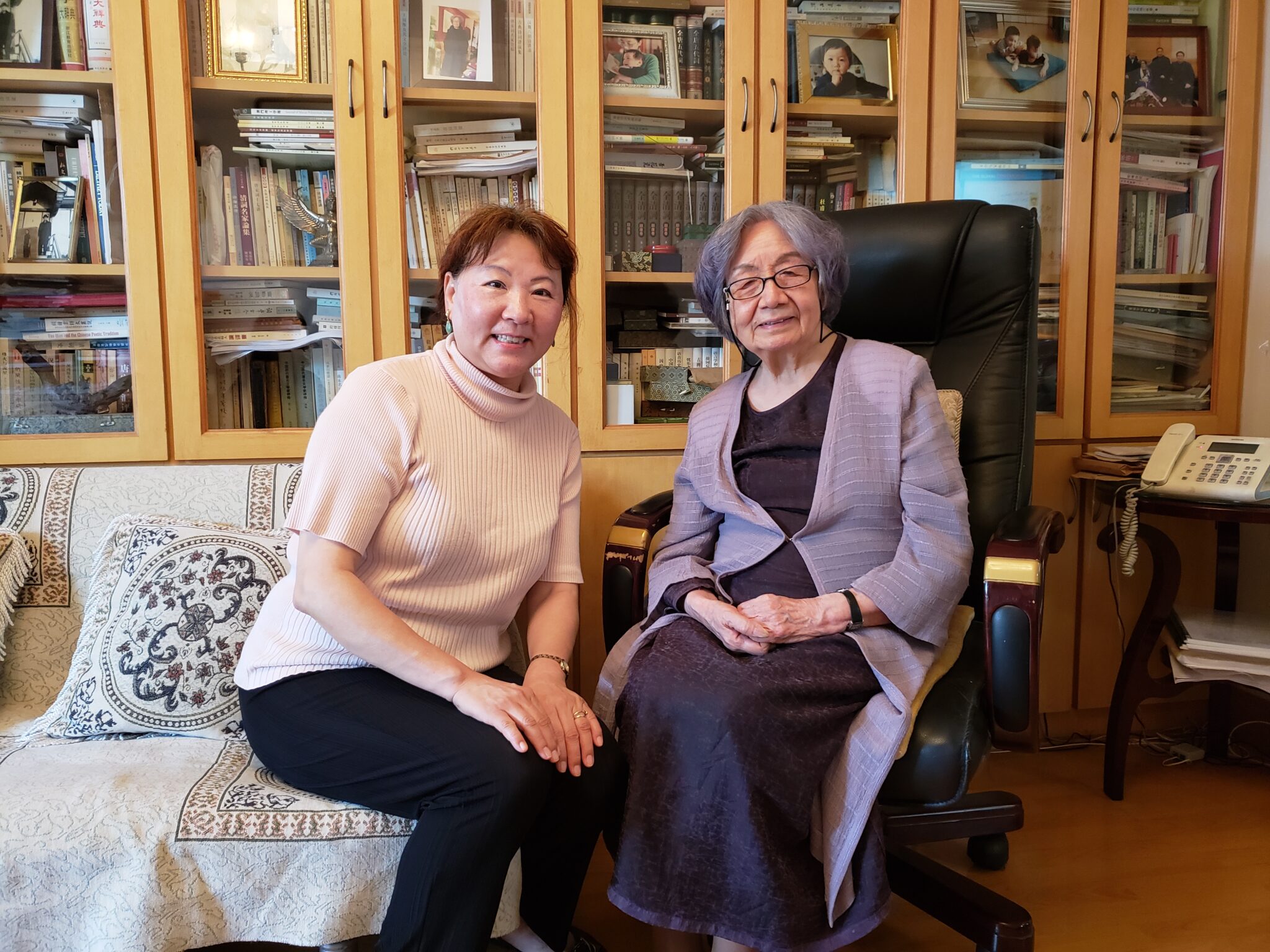 Community visit with Professor Wang Jian
